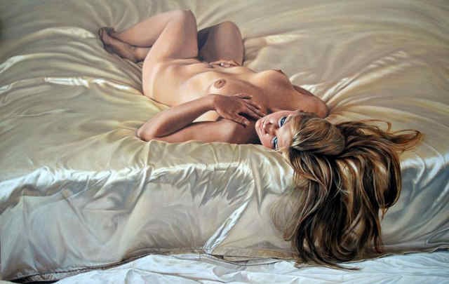 whitesatinnude