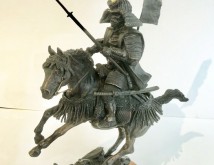 Horseback Samurai-bronze