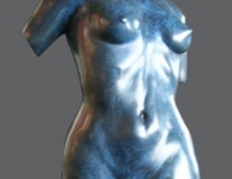 Blue Torso Nude