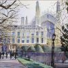 watercolour KIngs College Cambridge