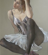 Study of a Sitting Dancer
