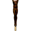 Cross arm diver bronze