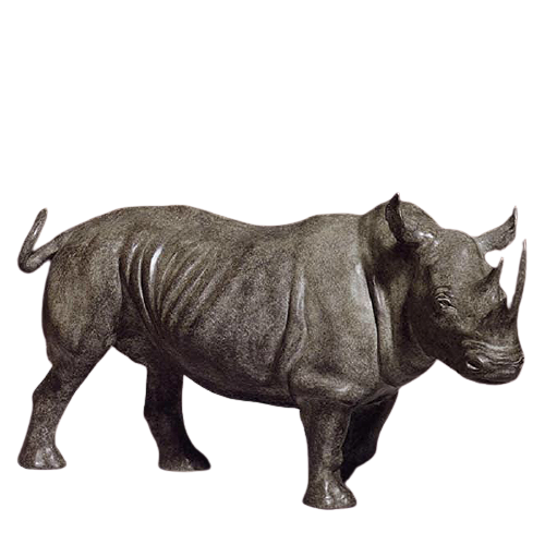 Standing Rhino
