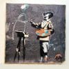 Banksy restyled Mural art