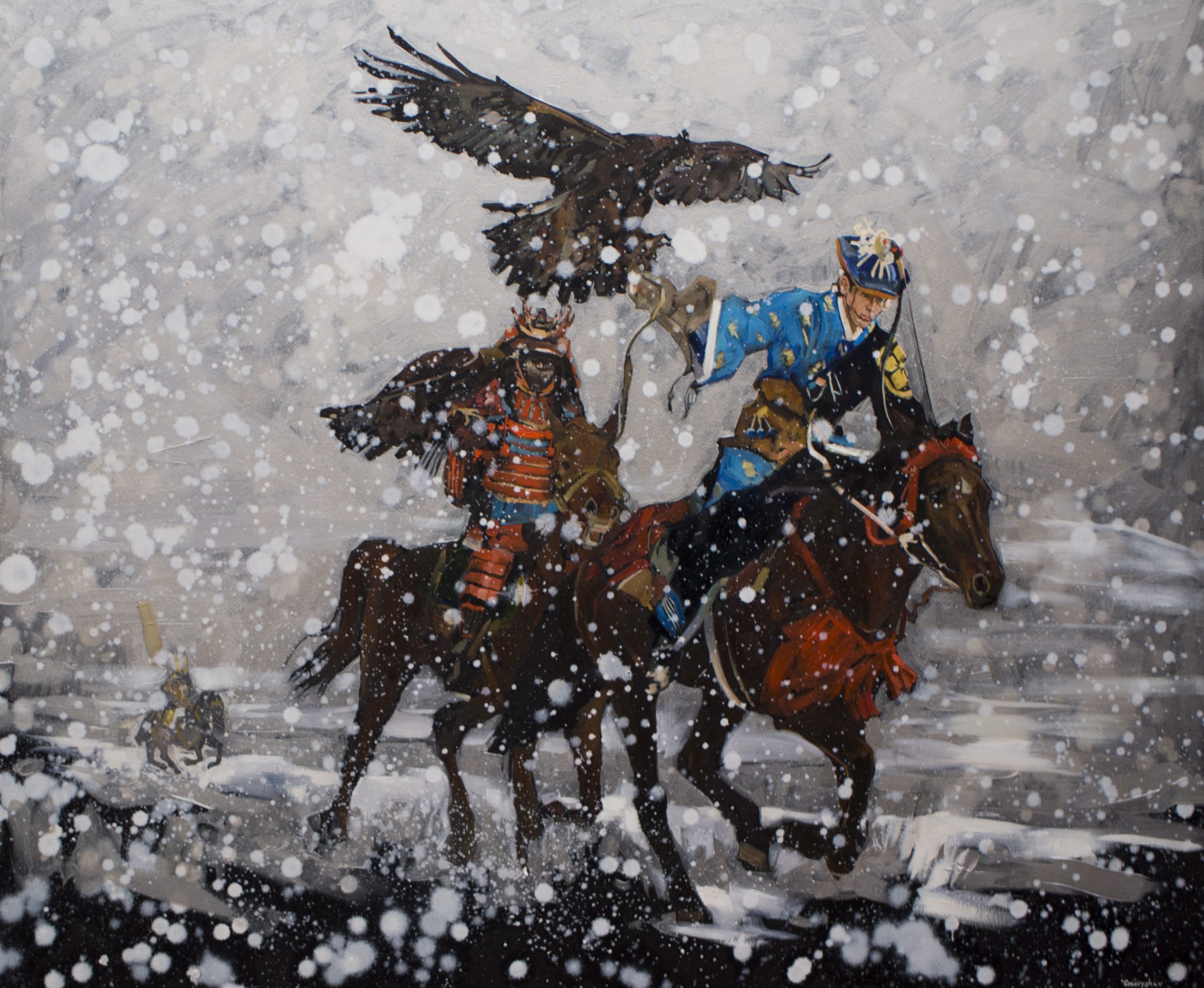 Original painting Samurai